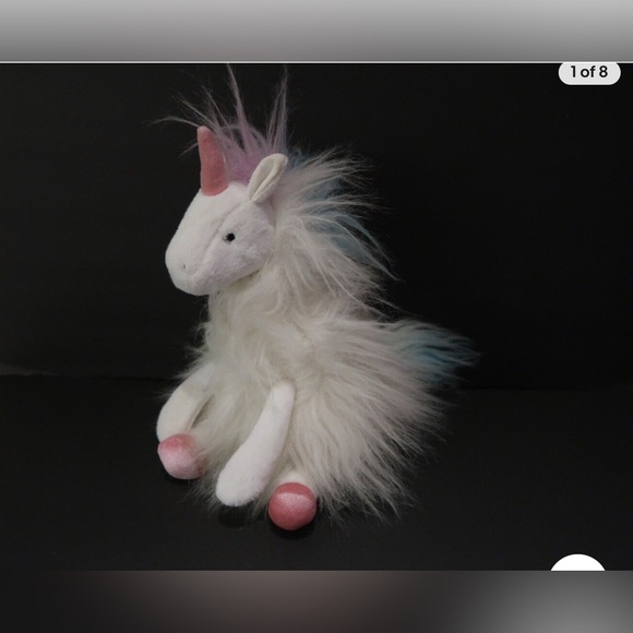 It’s so fluffy!! Super cute fluffy unicorn plush! - Picture 1 of 5